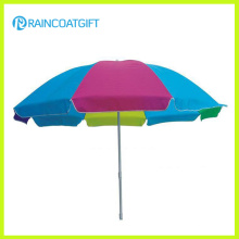 Paraguas de playa promocional del parasol del PVC